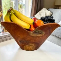 Darthome Limited Teak Root Banana Bowl