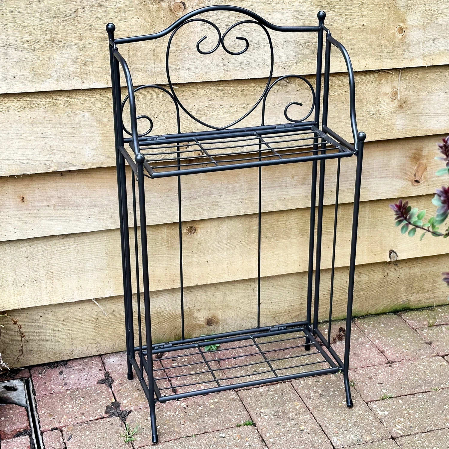 Darthome Limited 2 Tier Metal Flower Rack 1 Darthome Limited 2 Tier Metal Flower Rack