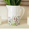 Darthome Limited White Flower Meadow Jug Vase