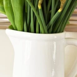 Darthome Limited White Flower Meadow Jug Vase -Darthome Limited IMG E3420 f0efb50c 2689 42fa 8a8f 2284f059114b