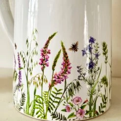Darthome Limited White Flower Meadow Jug Vase -Darthome Limited IMG E3422 c533628a 34fc 462d a90f 78018f01d966