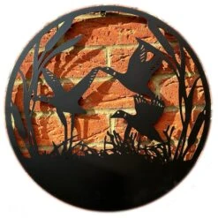 Darthome Limited Three Flying Ducks Silhouette Garden Wall Art -Darthome Limited IMG E3556copy