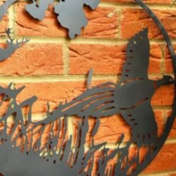 Darthome Limited Flying Pheasant Silhouette Garden Wall Art -Darthome Limited IMG E3569 76cb022e 145c 4b84 a34a 850a4dc929d3