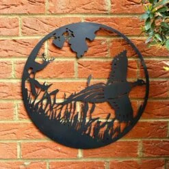 Darthome Limited Flying Pheasant Silhouette Garden Wall Art -Darthome Limited IMG E3571
