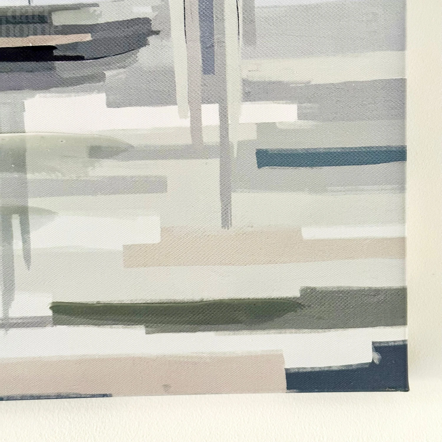 Darthome Limited Blue Abstract Boat Canvas 5 Darthome Limited Blue Abstract Boat Canvas - Image 5