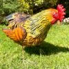 Darthome Limited Metal Feeding Hen Garden Ornament