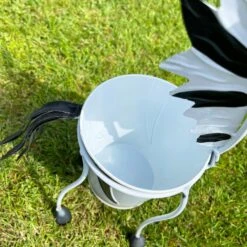 Darthome Limited Metal Zebra Plant Pot Ornament -Darthome Limited IMG E3783 edited66