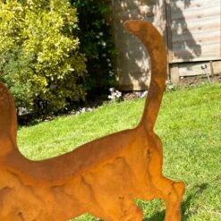 Darthome Limited Rusty Cat Garden Ornament Large -Darthome Limited IMG E3843 edited121