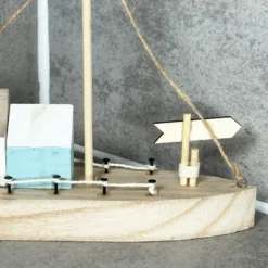 Darthome Limited Wooden Brown Boat Houses Ornament -Darthome Limited IMG E3867 d1770737 5a89 4138 94e8 596092ca69dc