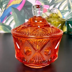 Darthome Limited Eclectic Jewelled Glass Trinket Pots -Darthome Limited IMG E3909