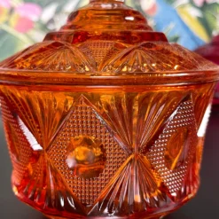 Darthome Limited Eclectic Jewelled Glass Trinket Pots -Darthome Limited IMG E3916