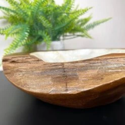 Darthome Limited Teak Root Pearl Bowl 25cm -Darthome Limited IMG E3951