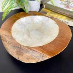 Darthome Limited Teak Root Pearl Bowl 25cm -Darthome Limited IMG E3952