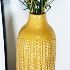 Darthome Limited Mustard Chevron Ceramic Bottle Vase -Darthome Limited IMG E3988 2ca6fc6a a2ee 4ea3 a865 689cc8b3d416