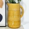 Darthome Limited Mustard Patterned Jug Vase