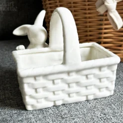 Darthome Limited White Easter Bunny Basket Trinket Dish 6 Darthome Limited White Easter Bunny Basket Trinket Dish -Darthome Limited IMG E4093 5e2559cb 42ea 494a 8f67 a9752f259bea