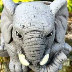 Darthome Limited Cement Elephant Planter 20cm -Darthome Limited IMG E4153