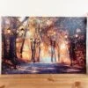 Darthome Limited Rectangular Autumn Forest LED Canvas