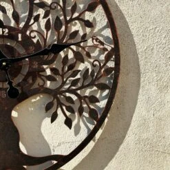 Darthome Limited Copper Tree Of Life Garden Clock 60cm -Darthome Limited IMG E4252