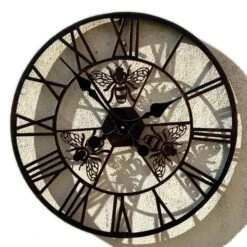 Darthome Limited Copper Queen Bees Garden Clock 60cm -Darthome Limited IMG E4267copy