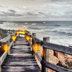 Darthome Limited Seashore LED Boardwalk Canvas Wall Art 60cm -Darthome Limited IMG E4278 edited176