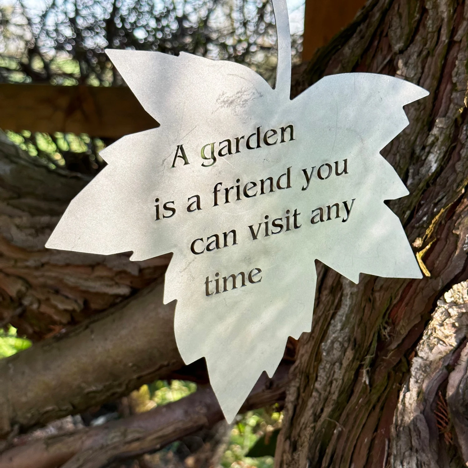 Darthome Limited Ready To Rust A Garden Is A Friend Falling Leaf Art 4 Darthome Limited Ready To Rust A Garden Is A Friend Falling Leaf Art - Image 4