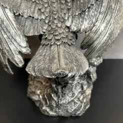 Darthome Limited Silver Steampunk Eagle Ornament -Darthome Limited IMG E4299