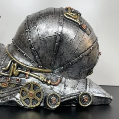 Darthome Limited Silver Steampunk Snail Ornament -Darthome Limited IMG E4361