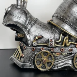 Darthome Limited Silver Steampunk Snail Ornament -Darthome Limited IMG E4362