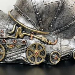 Darthome Limited Silver Steampunk Snail Ornament -Darthome Limited IMG E4363