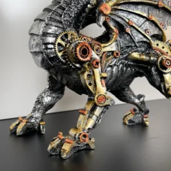 Darthome Limited Silver Steampunk Dragon Ornament -Darthome Limited IMG E4374