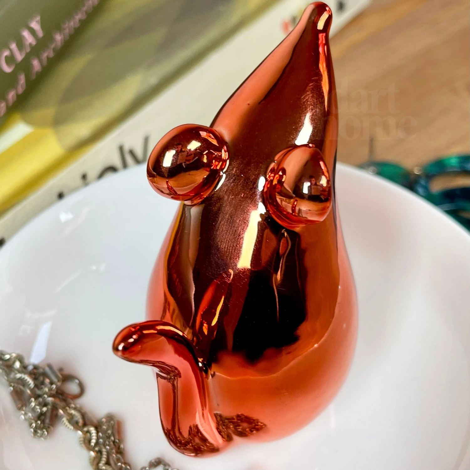 Darthome Limited Rose Gold Mouse Trinket Dish 6 Darthome Limited Rose Gold Mouse Trinket Dish - Image 6