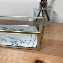 Darthome Limited Blue Oriental Heron Glass Mirrored Tray 13 Darthome Limited Blue Oriental Heron Glass Mirrored Tray -Darthome Limited IMG E4442