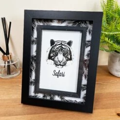 Darthome Limited Black Jungle Photo Frame 4x6"