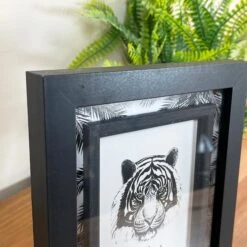 Darthome Limited Black Jungle Photo Frame 4x6" -Darthome Limited IMG E4459
