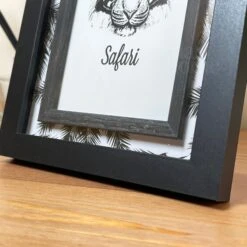 Darthome Limited Black Jungle Photo Frame 4x6" -Darthome Limited IMG E4461