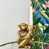 Darthome Limited Gold Monkey With Banana Candlestick Holder