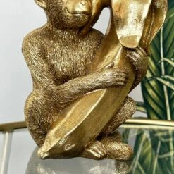 Darthome Limited Gold Monkey With Banana Candlestick Holder -Darthome Limited IMG E4527 869d7a8b 4f22 4353 b876 93cf817987dd