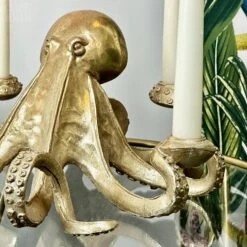 Darthome Limited Gold Ollie Octopus Candlestick Holder -Darthome Limited IMG E4541