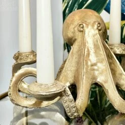Darthome Limited Gold Ollie Octopus Candlestick Holder -Darthome Limited IMG E4542 7ba231f1 e888 4d41 9ca1 400c9e4677ef