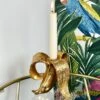 Darthome Limited Gold Banana Candlestick Holder