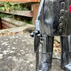 Darthome Limited Silver Tin Man Garden Sculpture -Darthome Limited IMG E4654