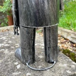 Darthome Limited Silver Tin Man Garden Sculpture -Darthome Limited IMG E4658