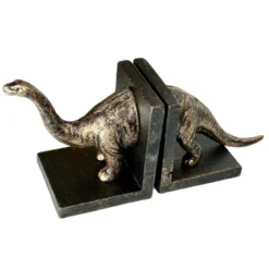 Darthome Limited Cast Iron Bronze Brontosaurus Bookends -Darthome Limited IMG E4658copy scaled