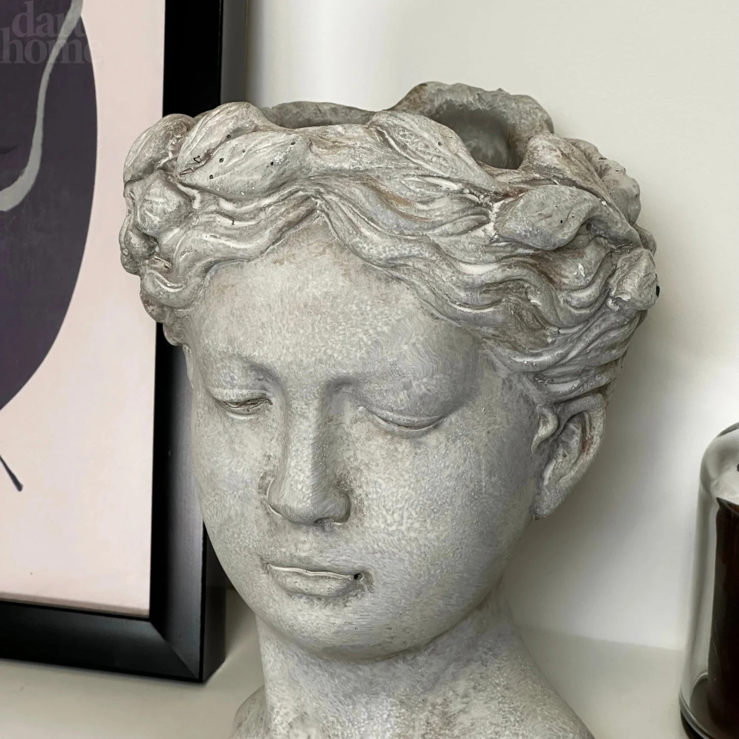 Darthome Limited Stone Effect Goddess Head Pot Cover 2 Darthome Limited Stone Effect Goddess Head Pot Cover - Image 2