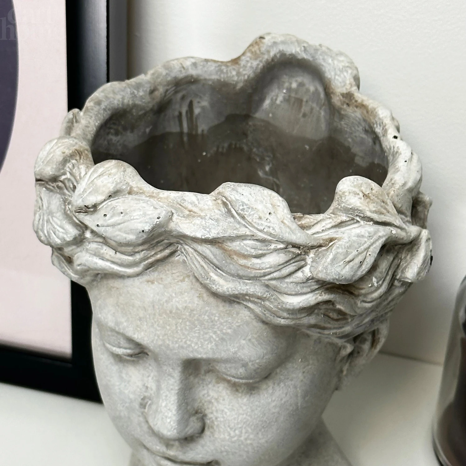 Darthome Limited Stone Effect Goddess Head Pot Cover 4 Darthome Limited Stone Effect Goddess Head Pot Cover - Image 4