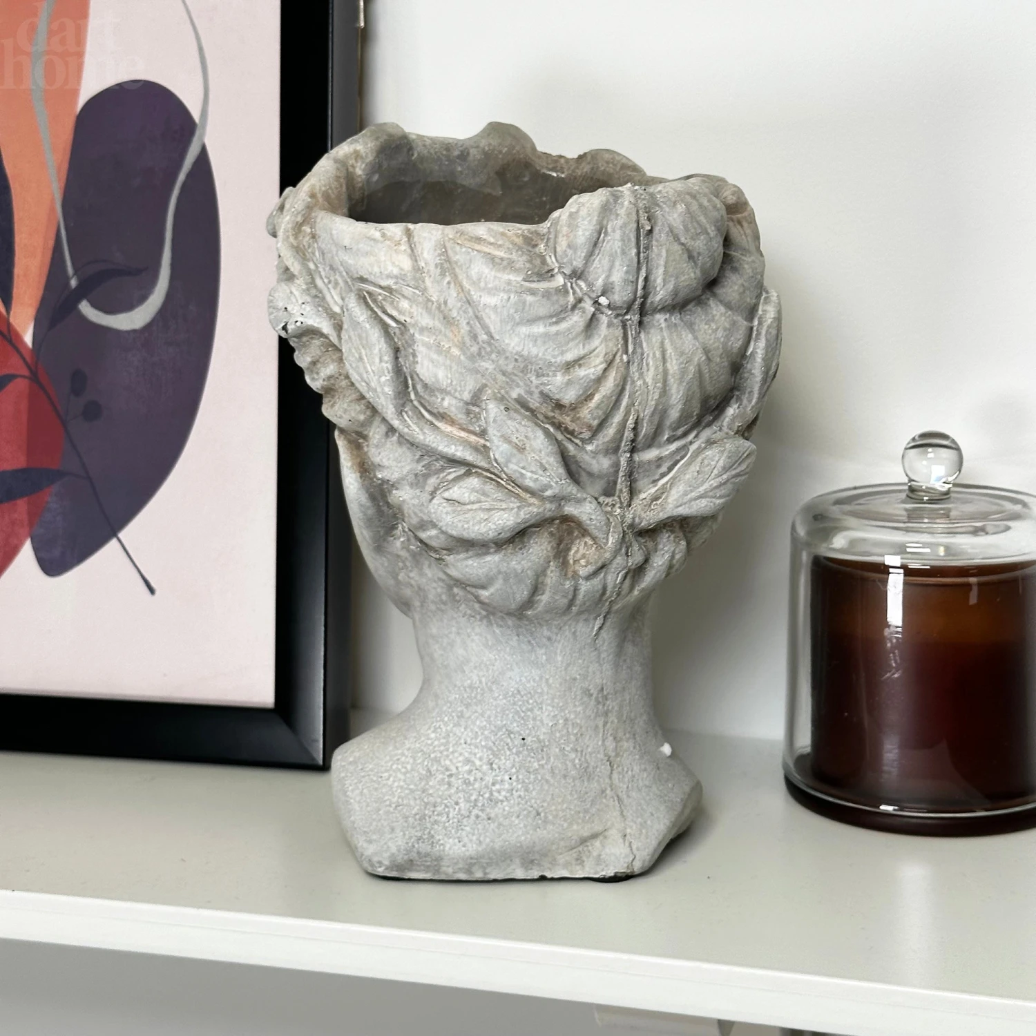 Darthome Limited Stone Effect Goddess Head Pot Cover 6 Darthome Limited Stone Effect Goddess Head Pot Cover - Image 6
