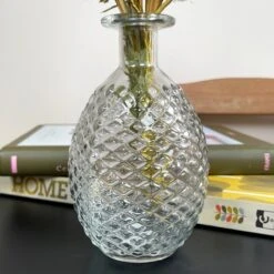 Darthome Limited Set Of 2 Large Clear Glass Vases - Round 15 Darthome Limited Set Of 2 Large Clear Glass Vases - Round -Darthome Limited IMG E4773 edited122