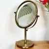 Darthome Limited Gold Convex Adjustable Table Mirror