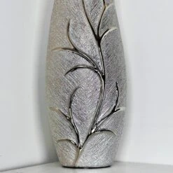 Darthome Limited Champagne Silver Slender Leaf Vase -Darthome Limited IMG E4836